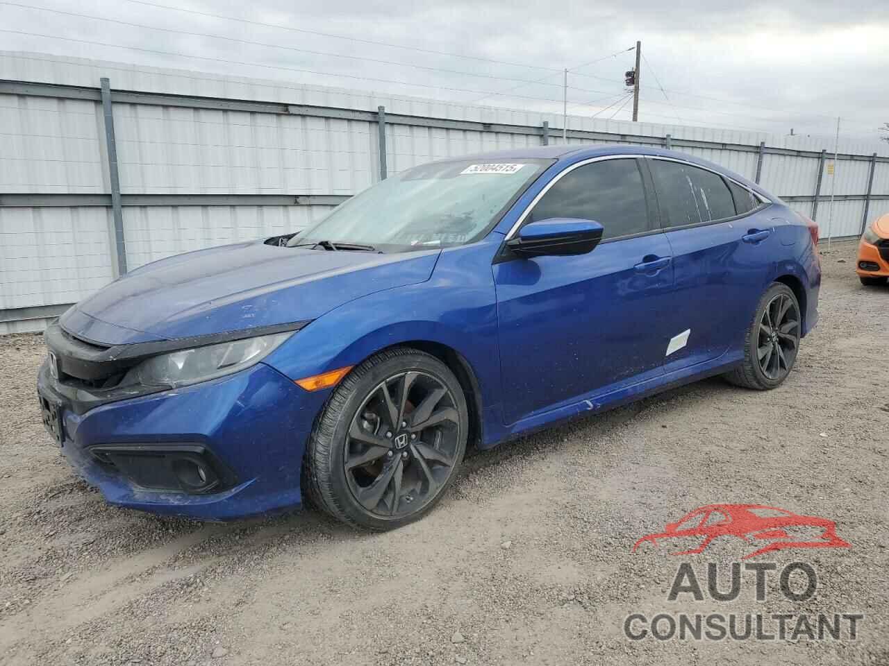 HONDA CIVIC 2019 - 2HGFC2F86KH605229