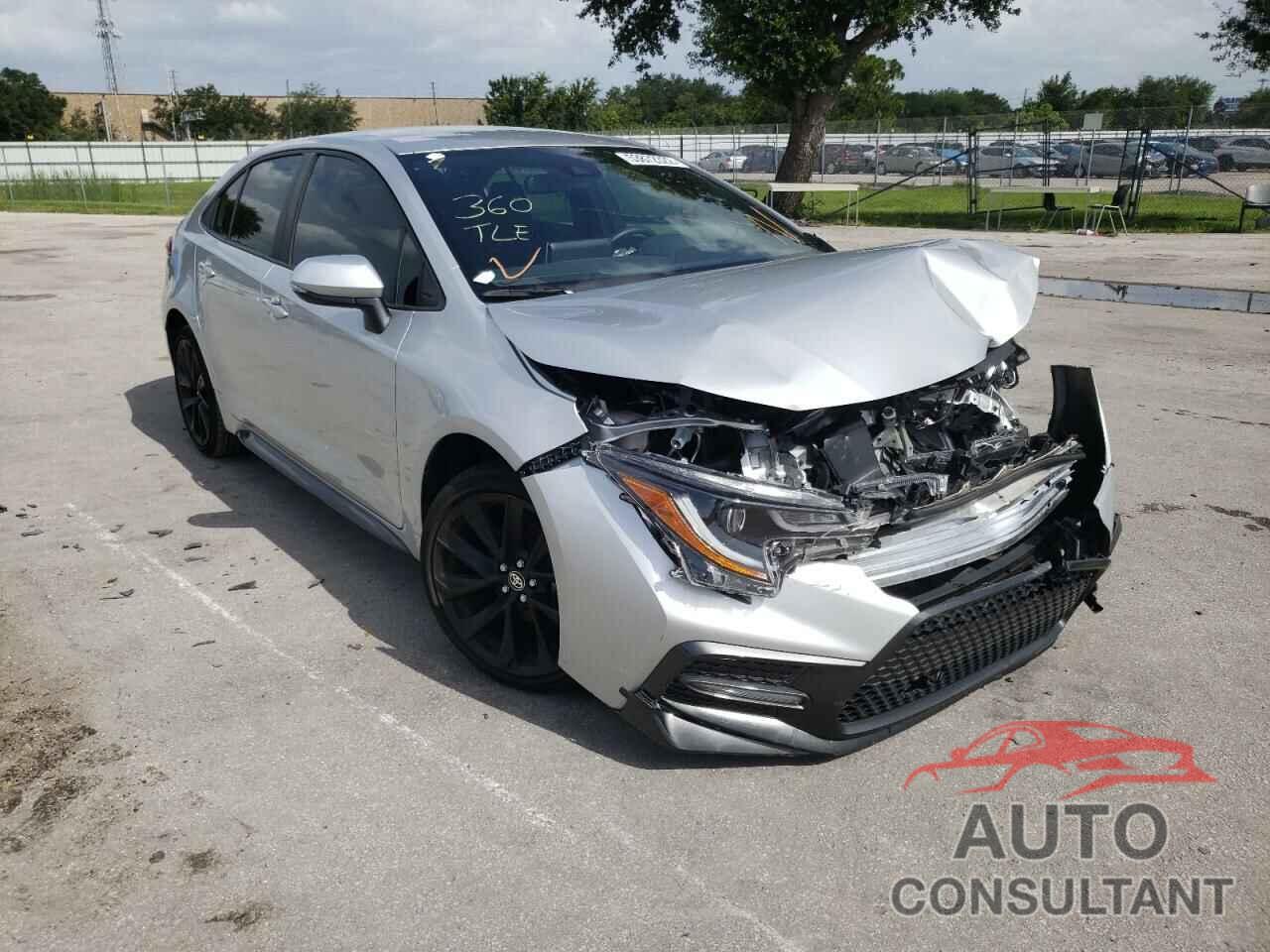 TOYOTA COROLLA 2021 - JTDS4MCE4MJ054932