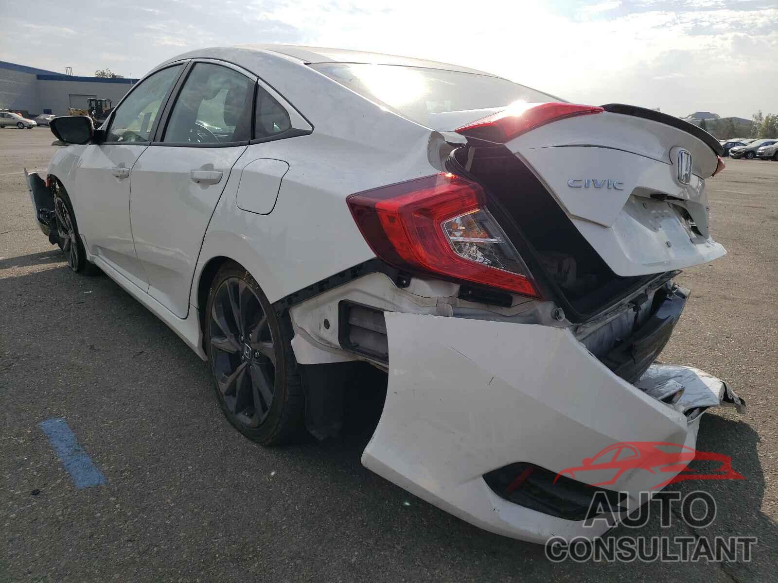 HONDA CIVIC 2019 - 19XFC2F81KE205668