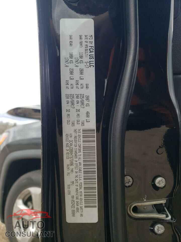 JEEP COMPASS 2017 - 3C4NJDBB0HT672096