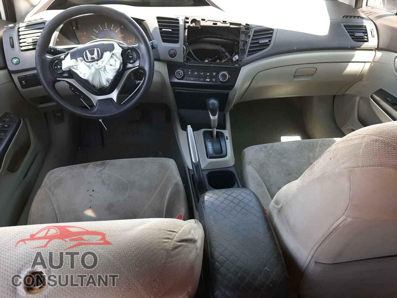 HONDA CIVIC 2012 - 19XFB5F52CE001084