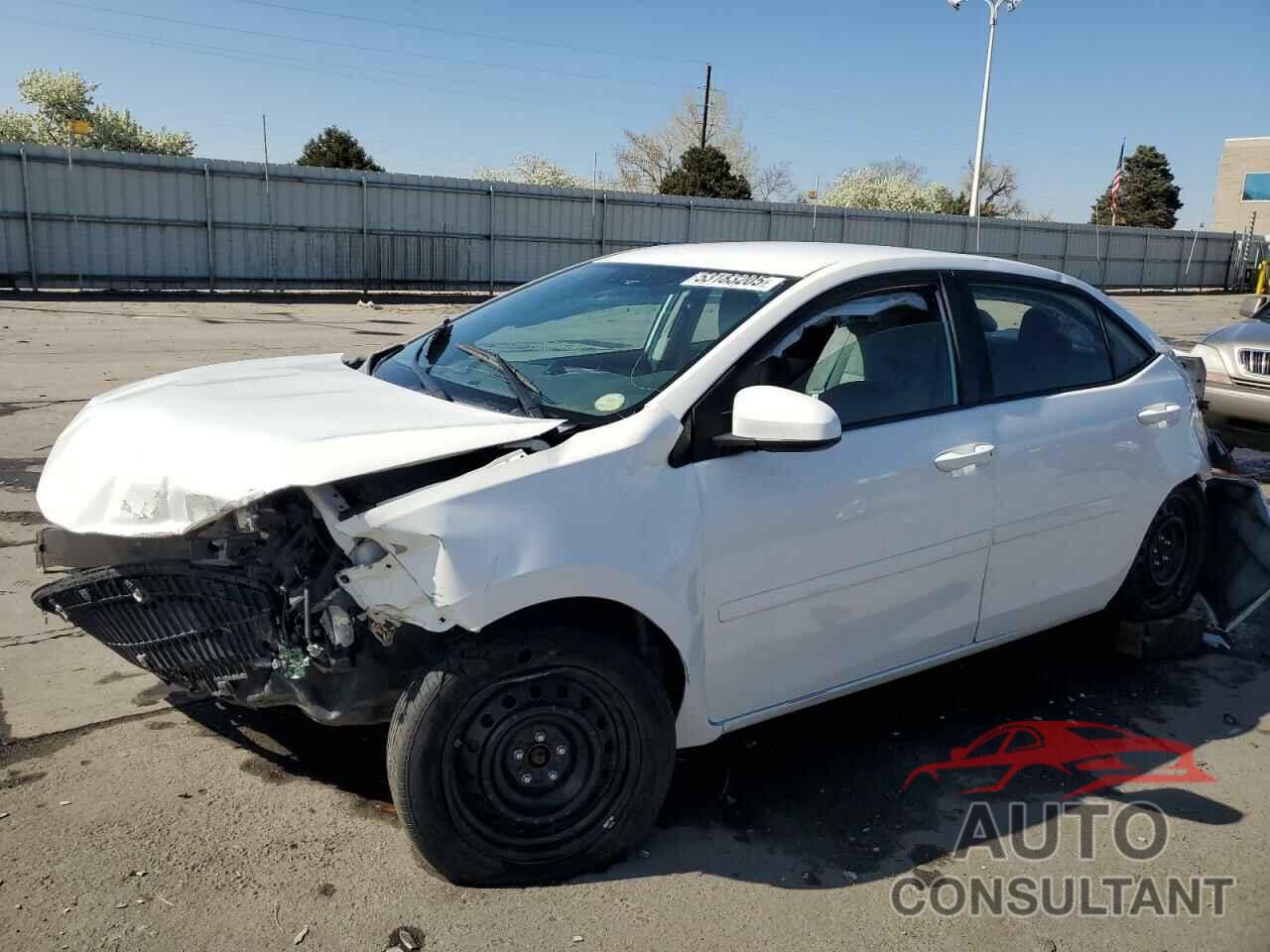 TOYOTA COROLLA 2016 - 2T1BURHE2GC614081