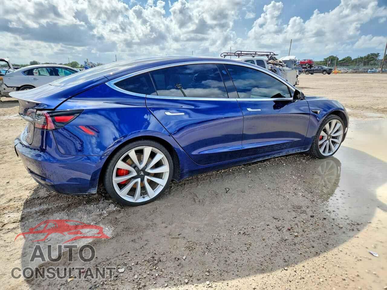 TESLA MODEL 3 2019 - 5YJ3E1EB6KF393585
