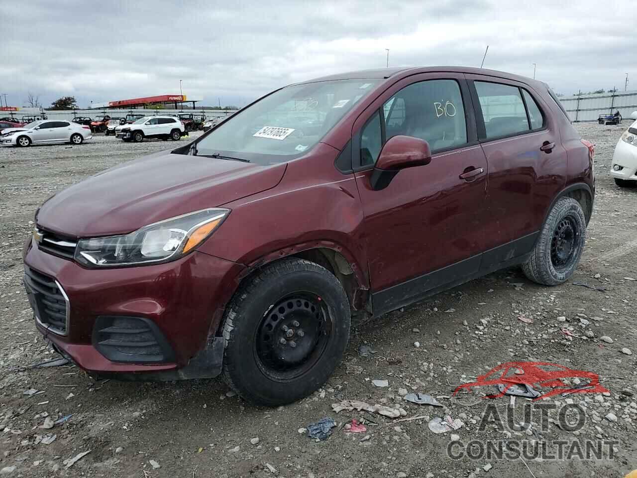 CHEVROLET TRAX 2017 - 3GNCJKSBXHL197866