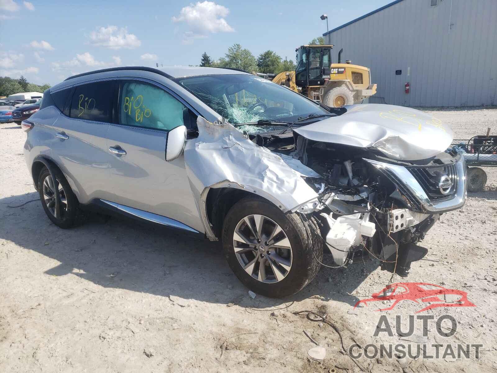 NISSAN MURANO 2018 - 5N1AZ2MG8JN115197