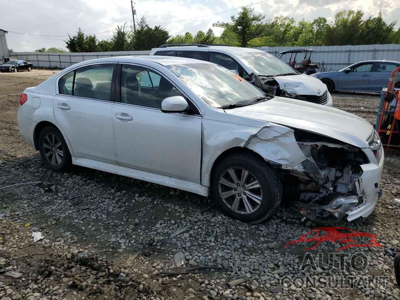 SUBARU LEGACY 2011 - 4S3BMBG62B3262056