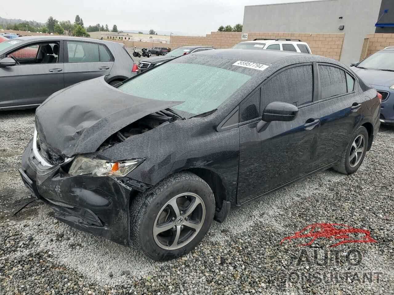 HONDA CIVIC 2015 - 19XFB2F70FE293953