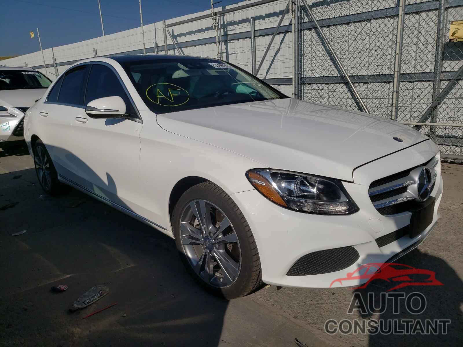 MERCEDES-BENZ C-CLASS 2016 - 55SWF4KB0GU128666