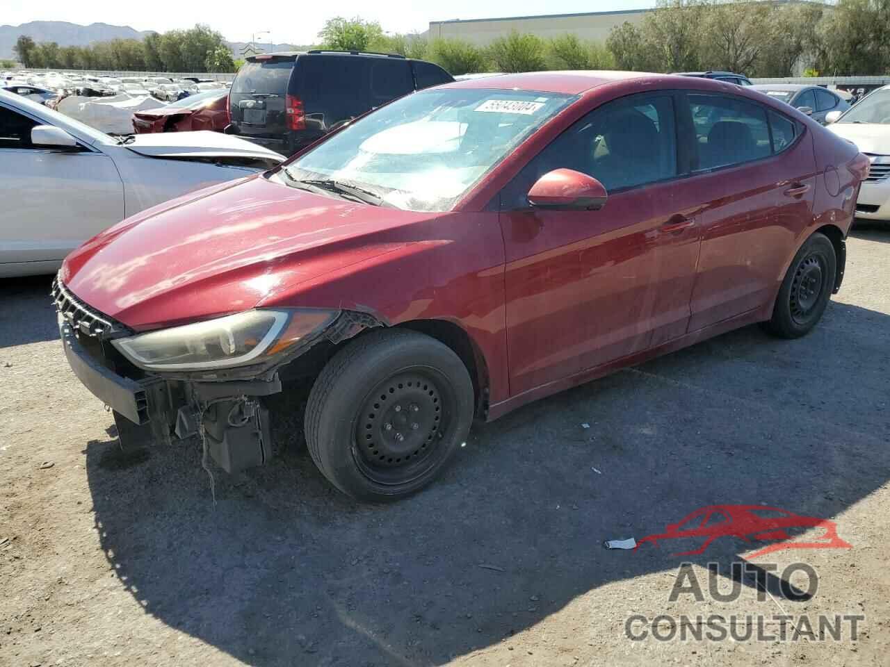 HYUNDAI ELANTRA 2017 - KMHD74LF4HU373093