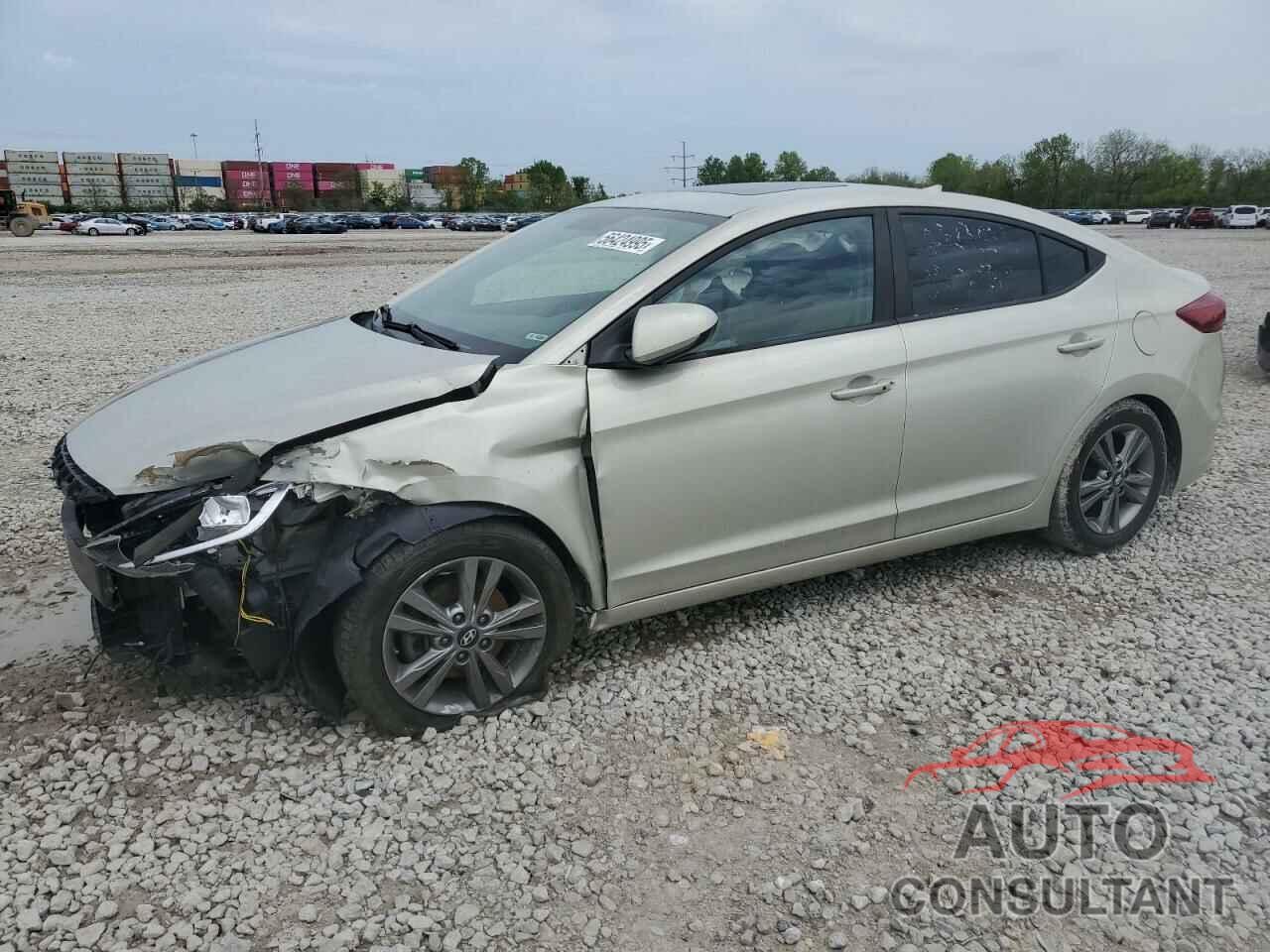 HYUNDAI ELANTRA 2017 - KMHD84LF0HU327287