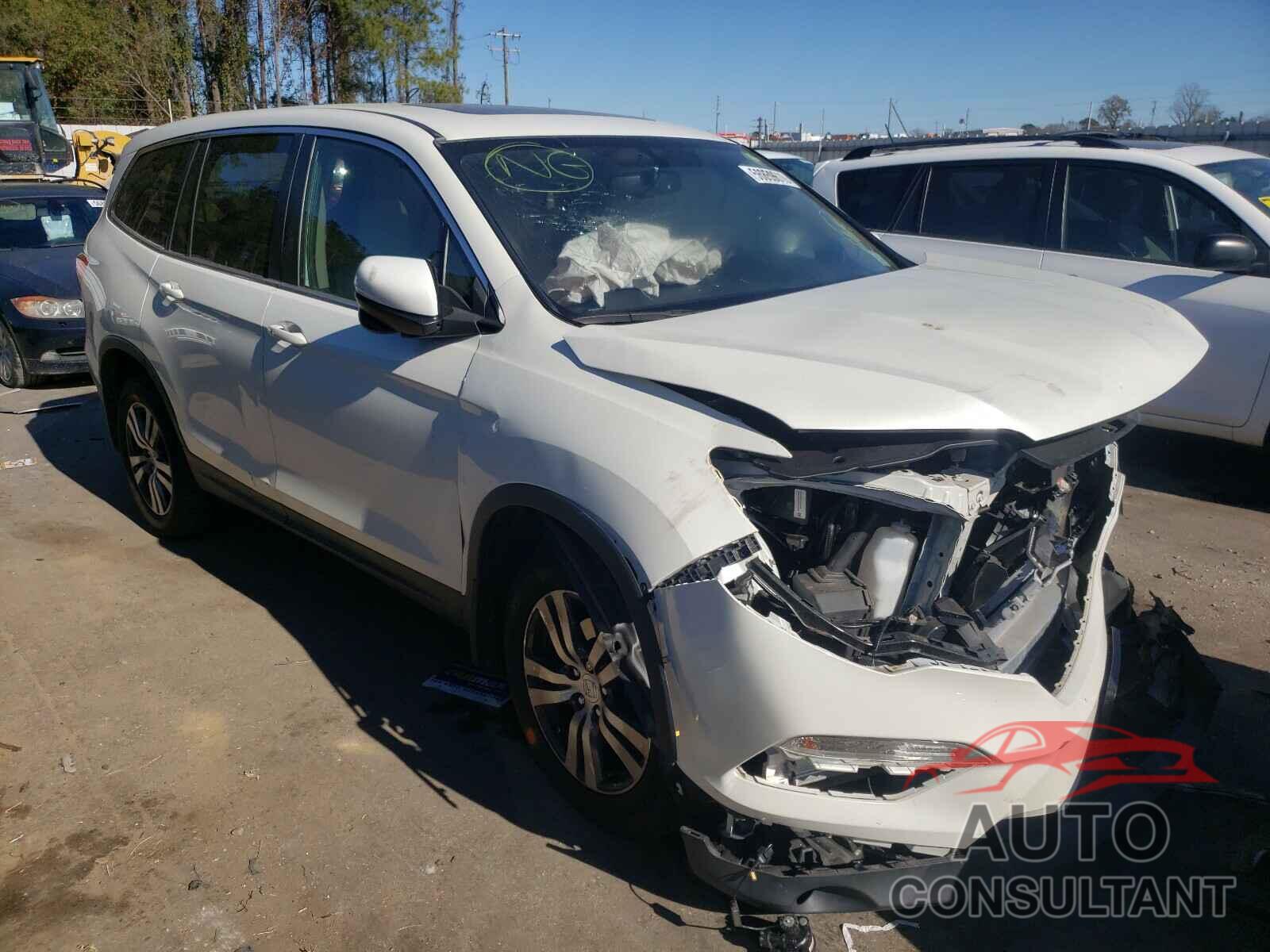HONDA PILOT 2017 - 5FNYF6H58HB020210