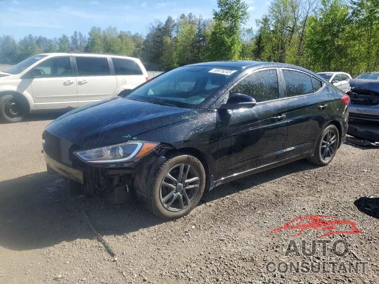 HYUNDAI ELANTRA 2017 - KMHD84LF3HU398340
