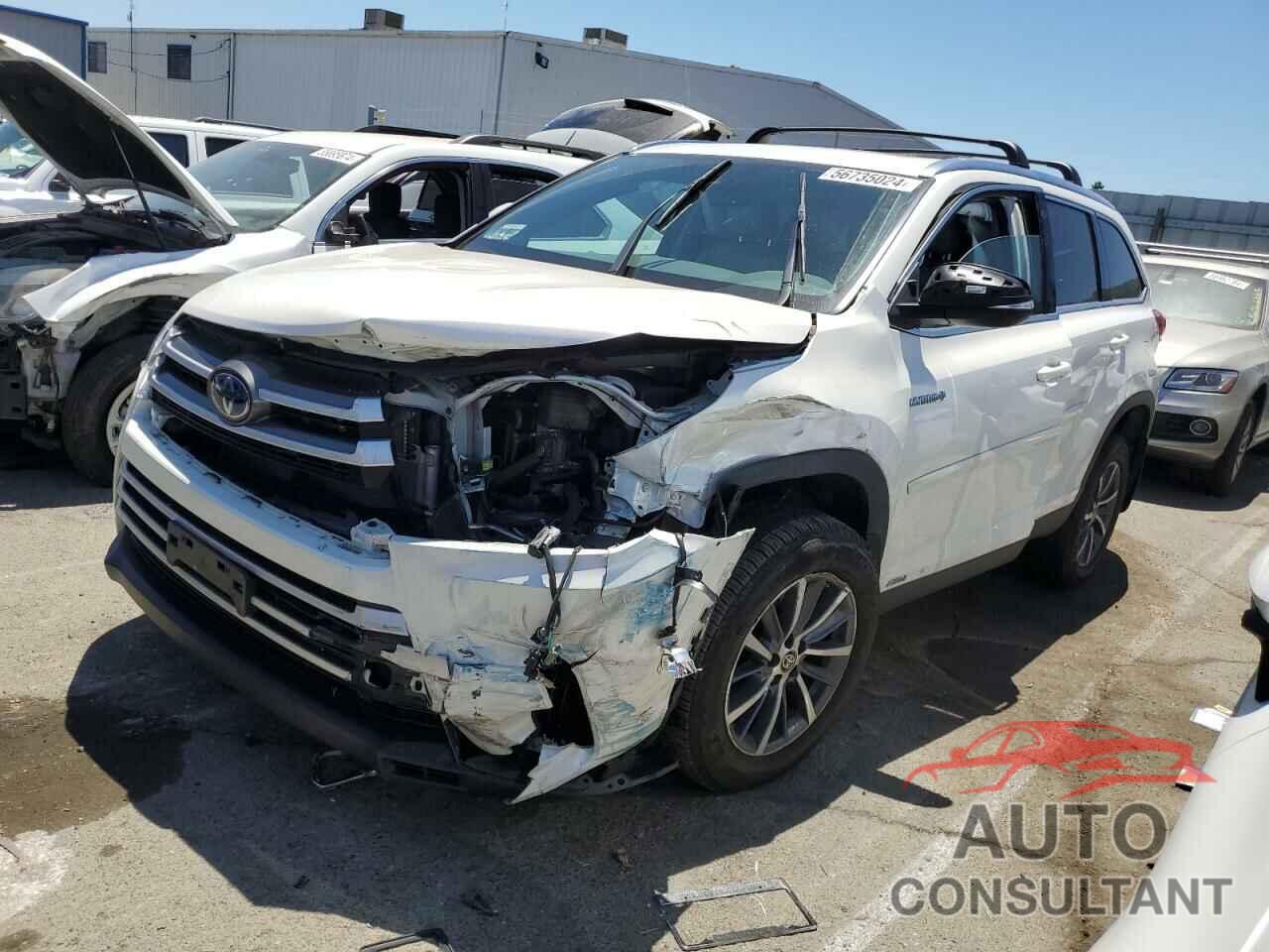 TOYOTA HIGHLANDER 2019 - 5TDJGRFH1KS078594