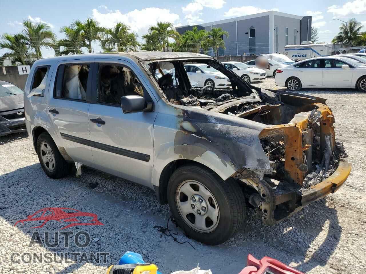 HONDA PILOT 2013 - 5FNYF3H24DB036564