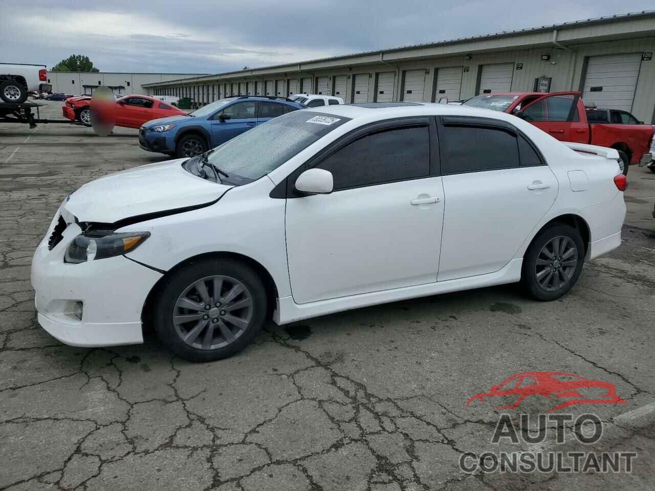 TOYOTA COROLLA 2009 - 1NXBU40E69Z087923