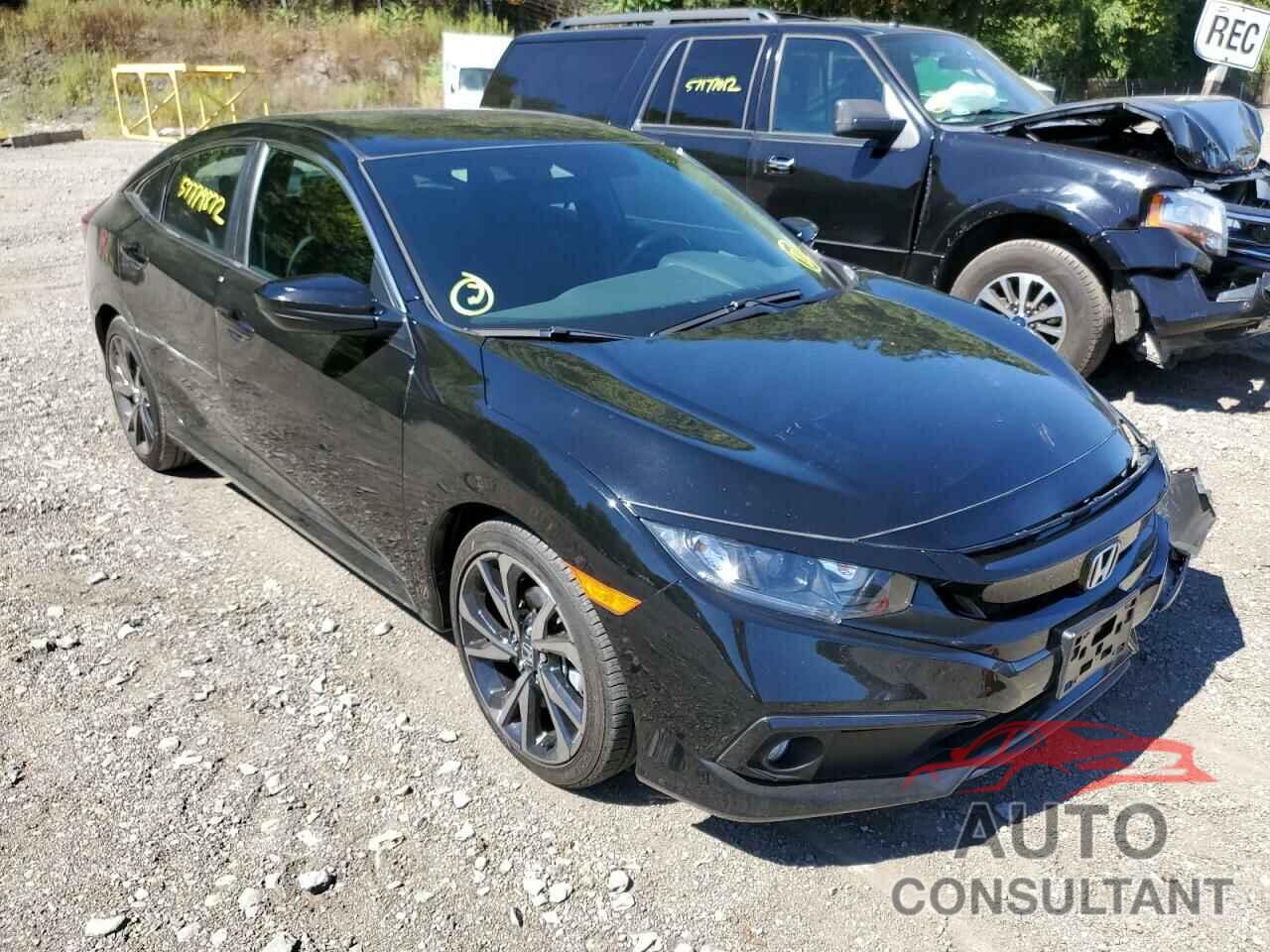 HONDA CIVIC 2019 - 2HGFC2F80KH569845