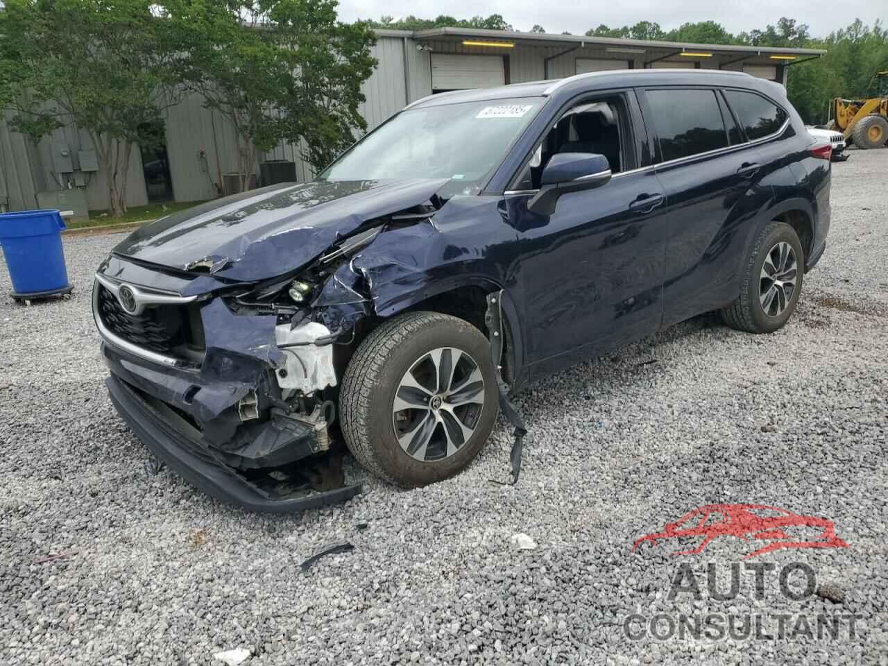 TOYOTA HIGHLANDER 2022 - 5TDGZRAH3NS544221