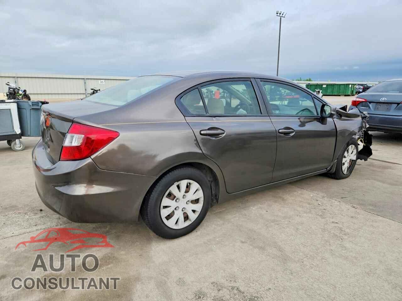 HONDA CIVIC 2012 - JHMFB2F51CS001636