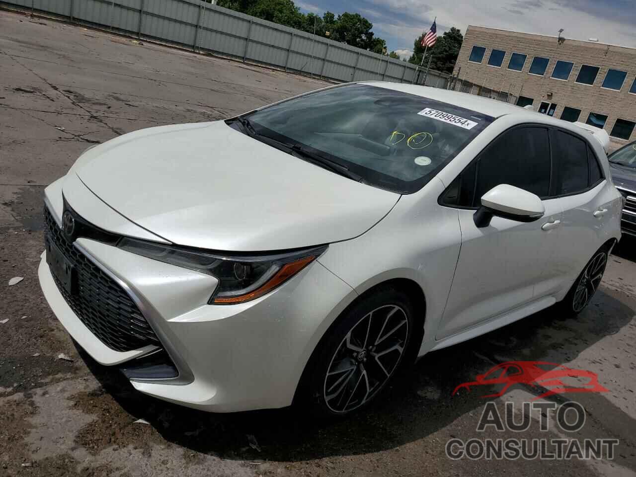 TOYOTA COROLLA 2019 - JTNK4RBE8K3071650