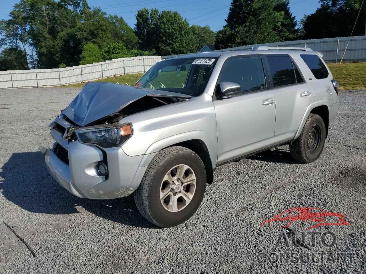 TOYOTA 4RUNNER 2016 - JTEZU5JR6G5122702