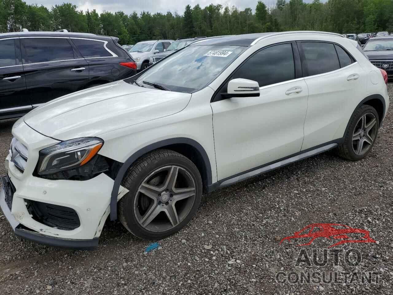 MERCEDES-BENZ GLA-CLASS 2016 - WDCTG4GB0GJ197225