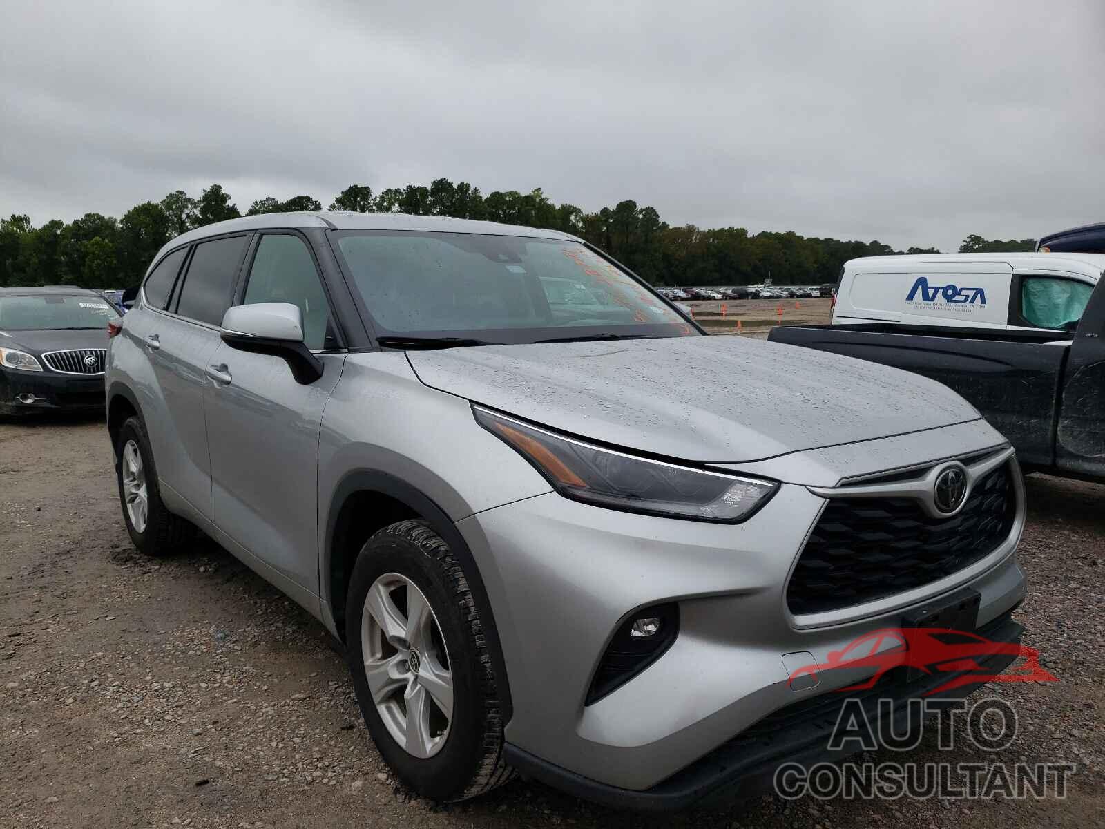 TOYOTA HIGHLANDER 2021 - 5TDZZRAH5MS052782