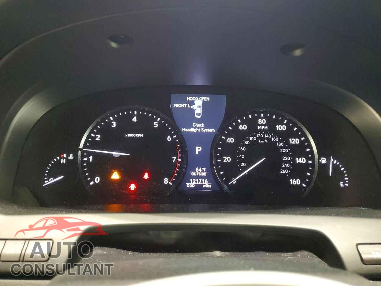LEXUS LS460 2014 - JTHCL5EF4E5021554