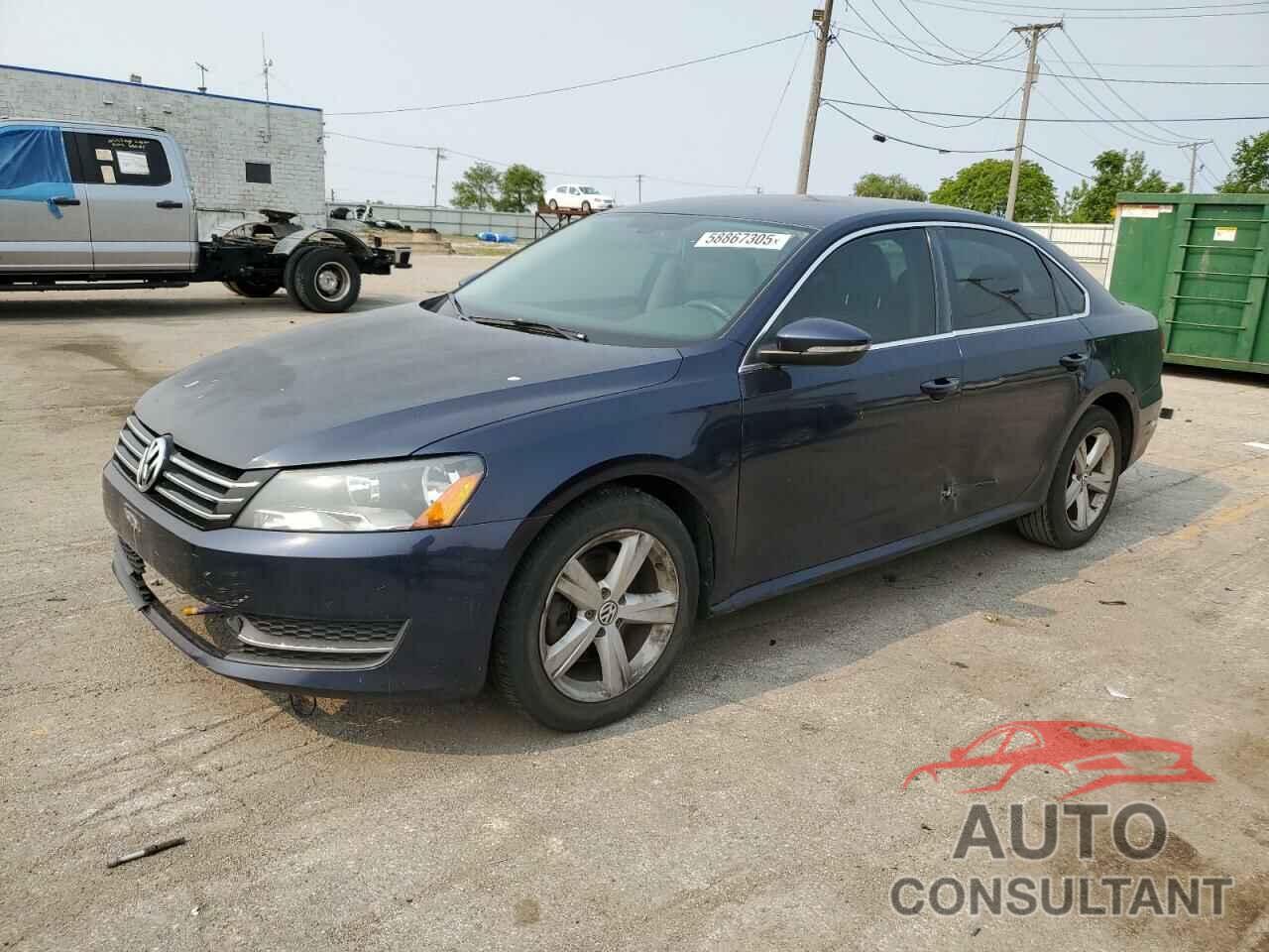 VOLKSWAGEN PASSAT 2012 - 1VWBH7A35CC048712