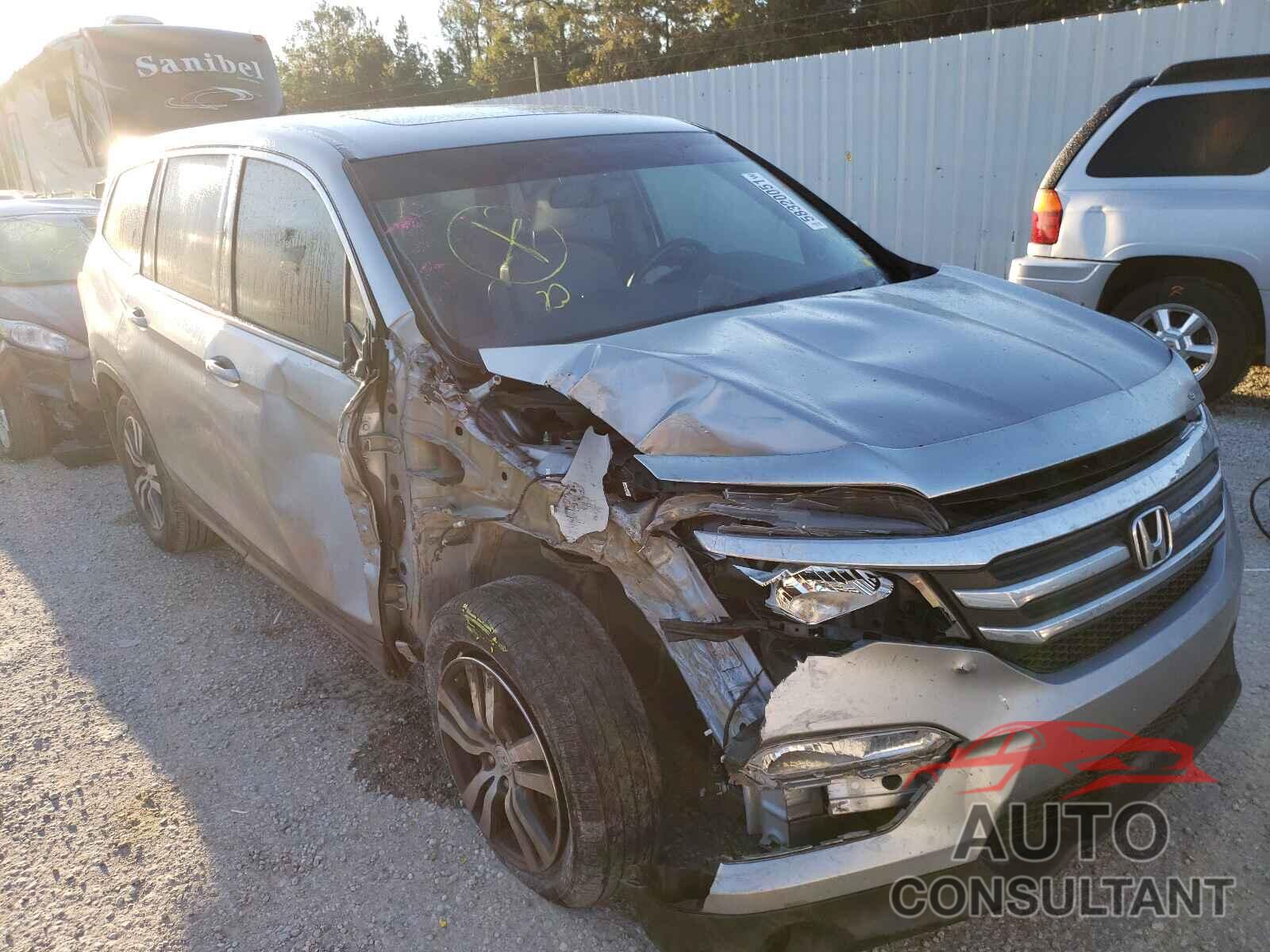 HONDA PILOT 2016 - 5FNYF5H50GB012451