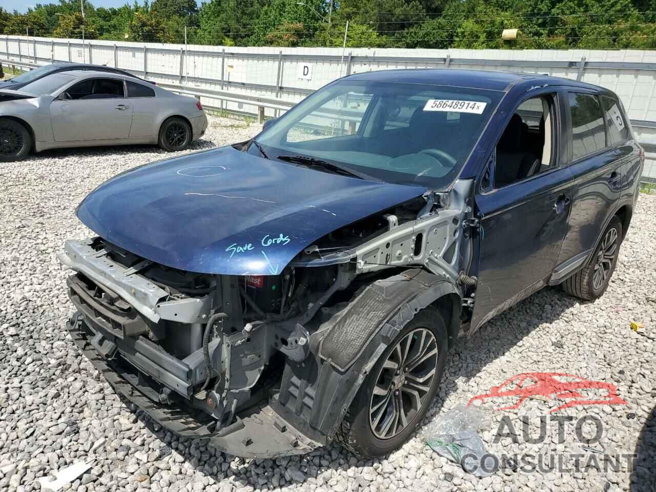 MITSUBISHI OUTLANDER 2018 - JA4AD2A32JZ006564