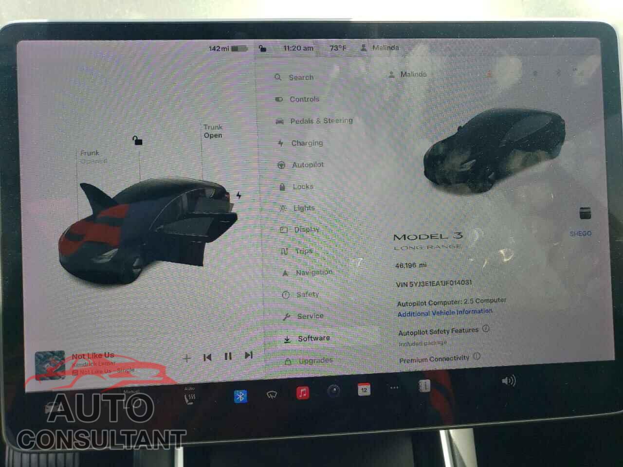 TESLA MODEL 3 2018 - 5YJ3E1EA1JF014031