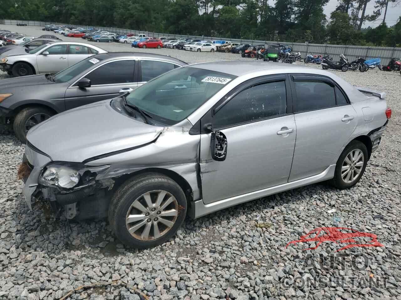 TOYOTA COROLLA 2009 - 2T1BU40E09C150323