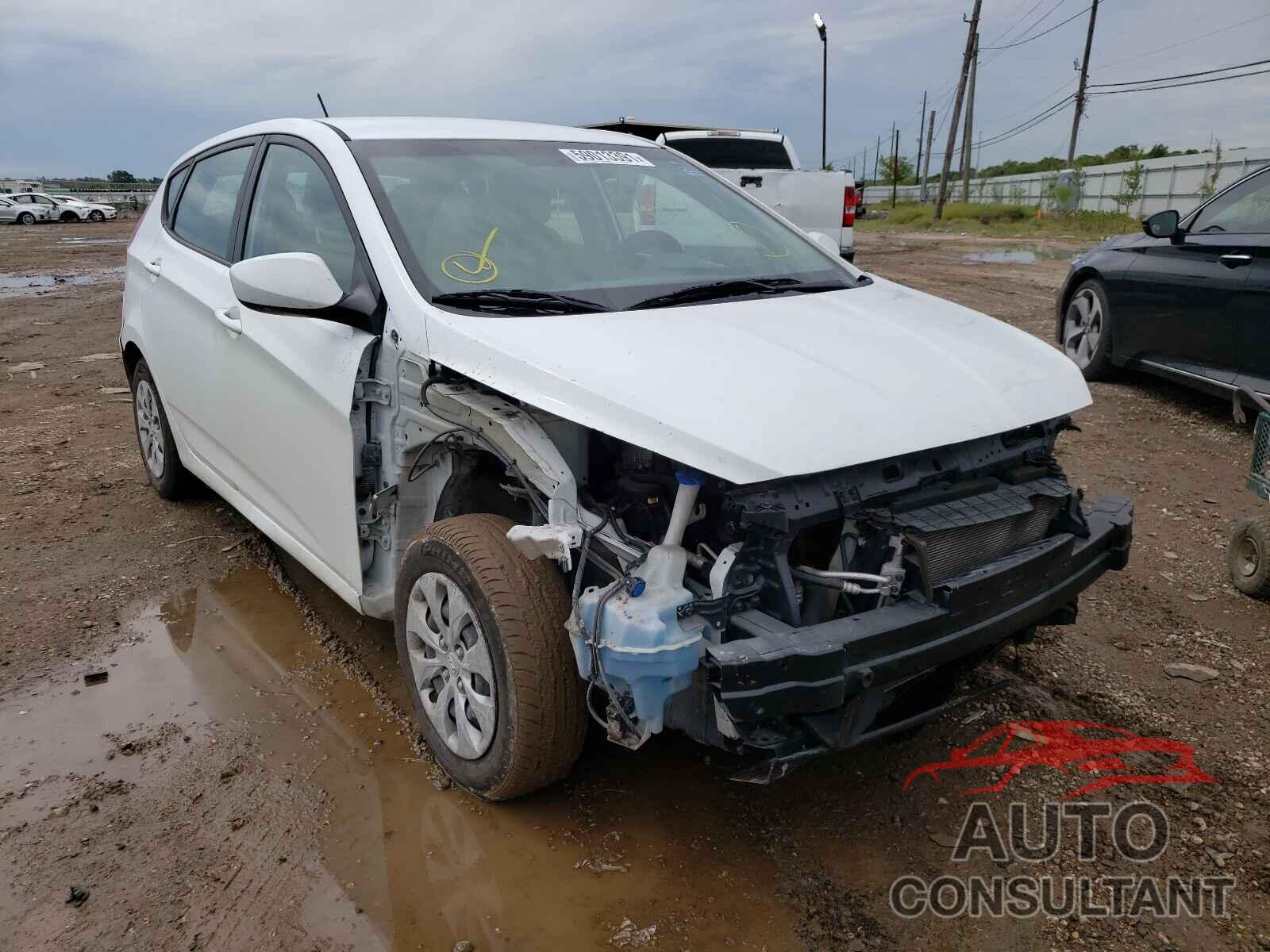 HYUNDAI ACCENT 2017 - KMHCT5AE8HU341738