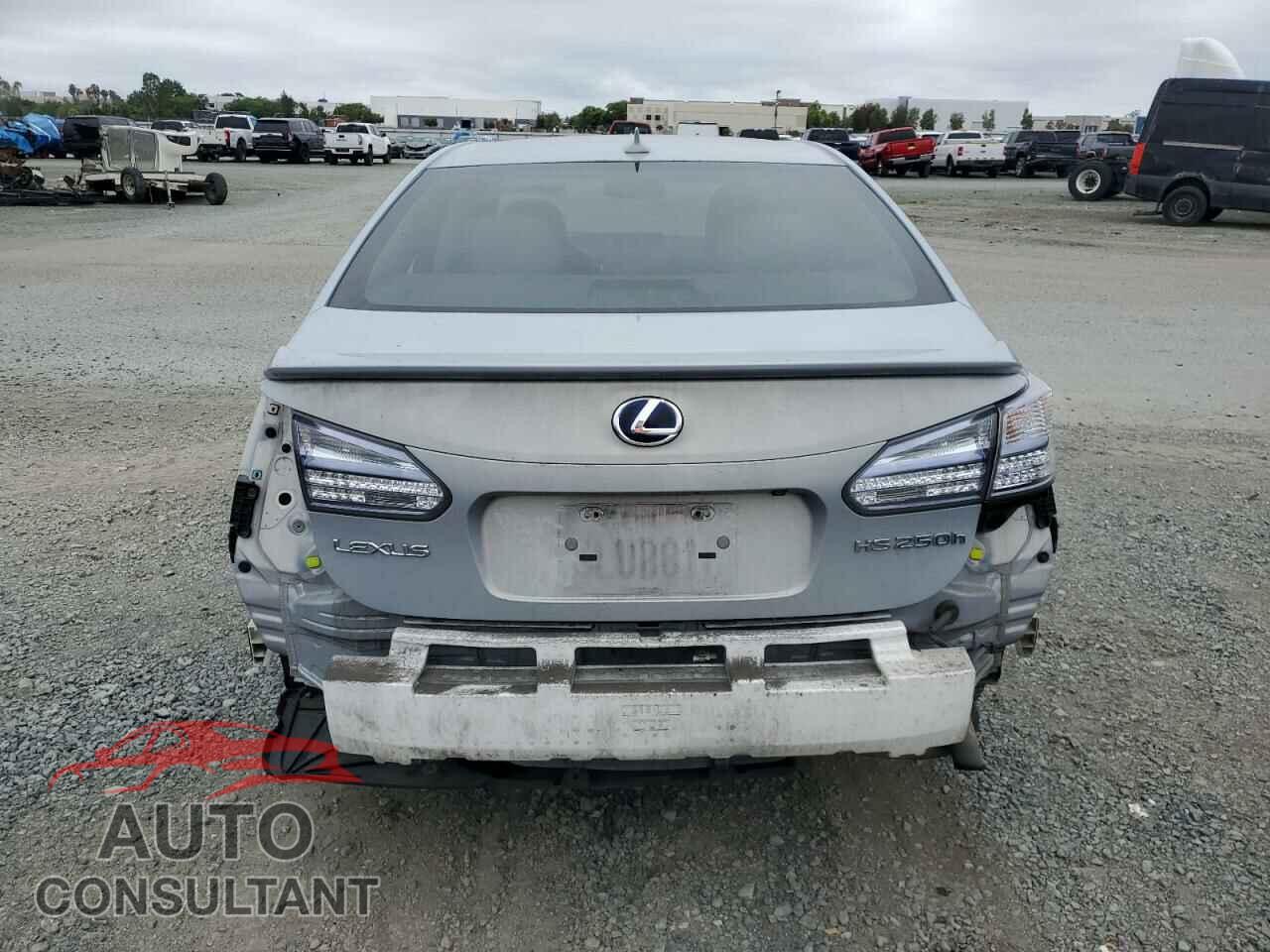 LEXUS HS 2010 - JTHBB1BA6A2025844