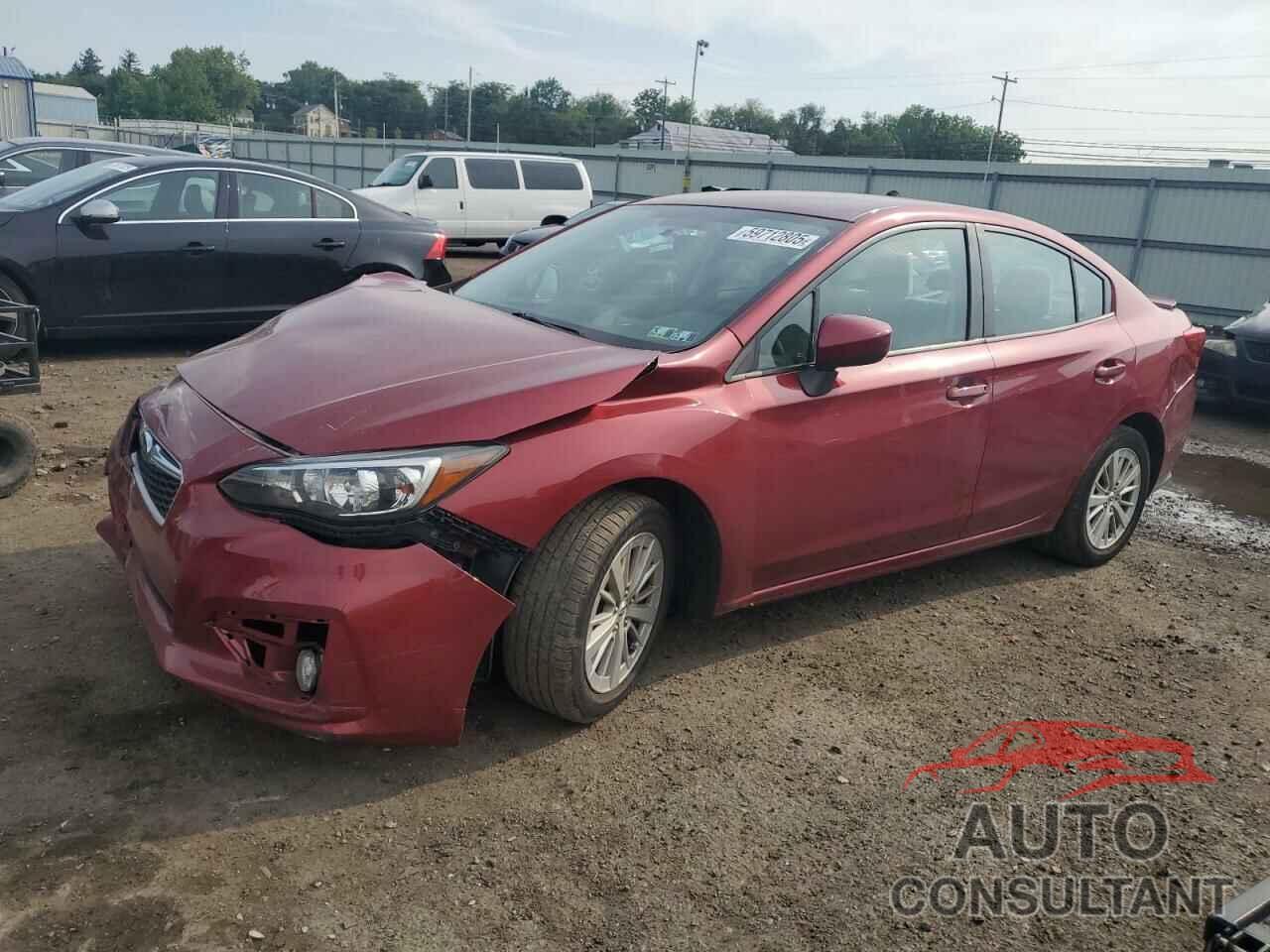 SUBARU IMPREZA 2018 - 4S3GKAD60J3600627