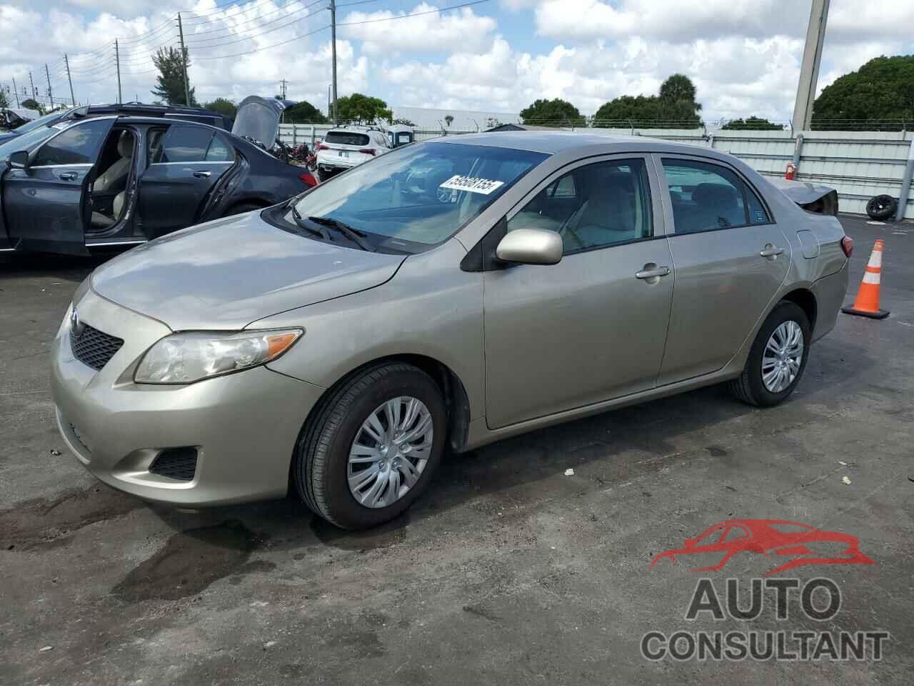 TOYOTA COROLLA 2009 - 2T1BU40E59C155615