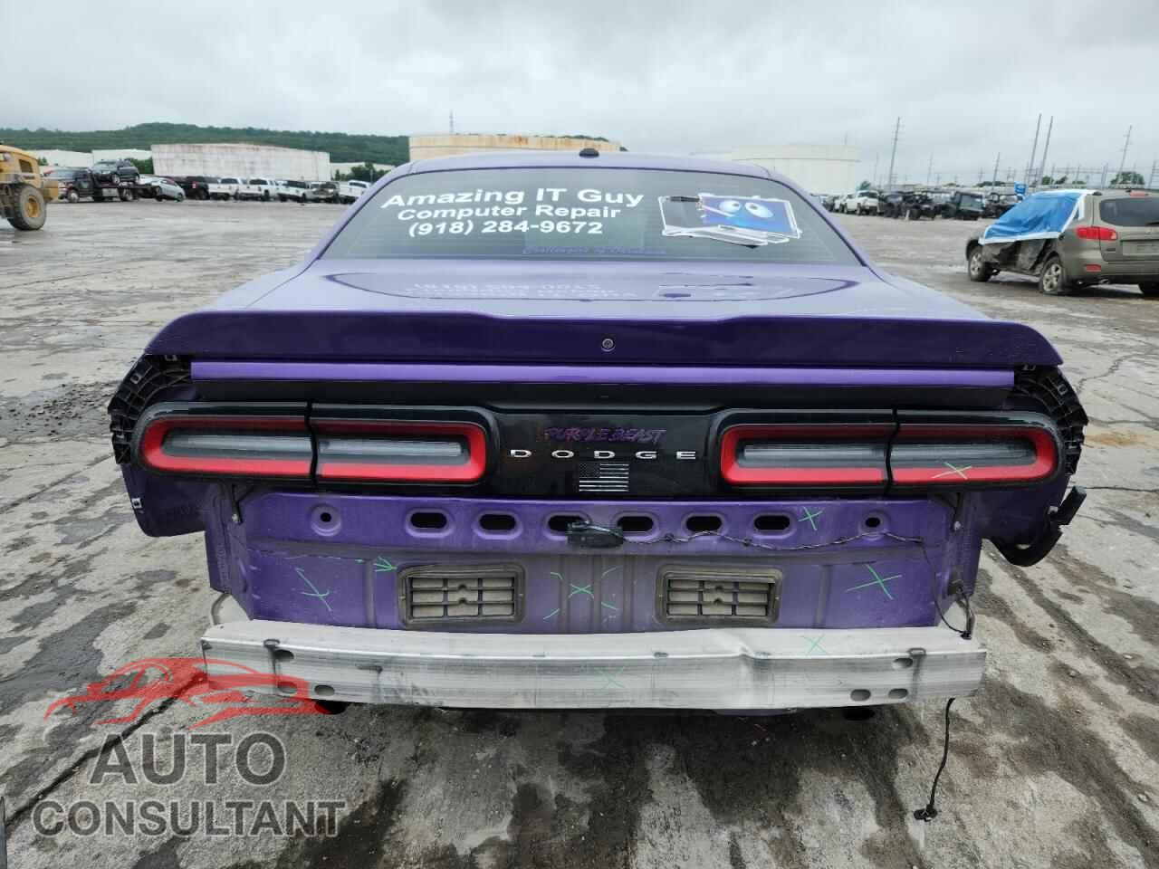 DODGE CHALLENGER 2018 - 2C3CDZAG7JH310651