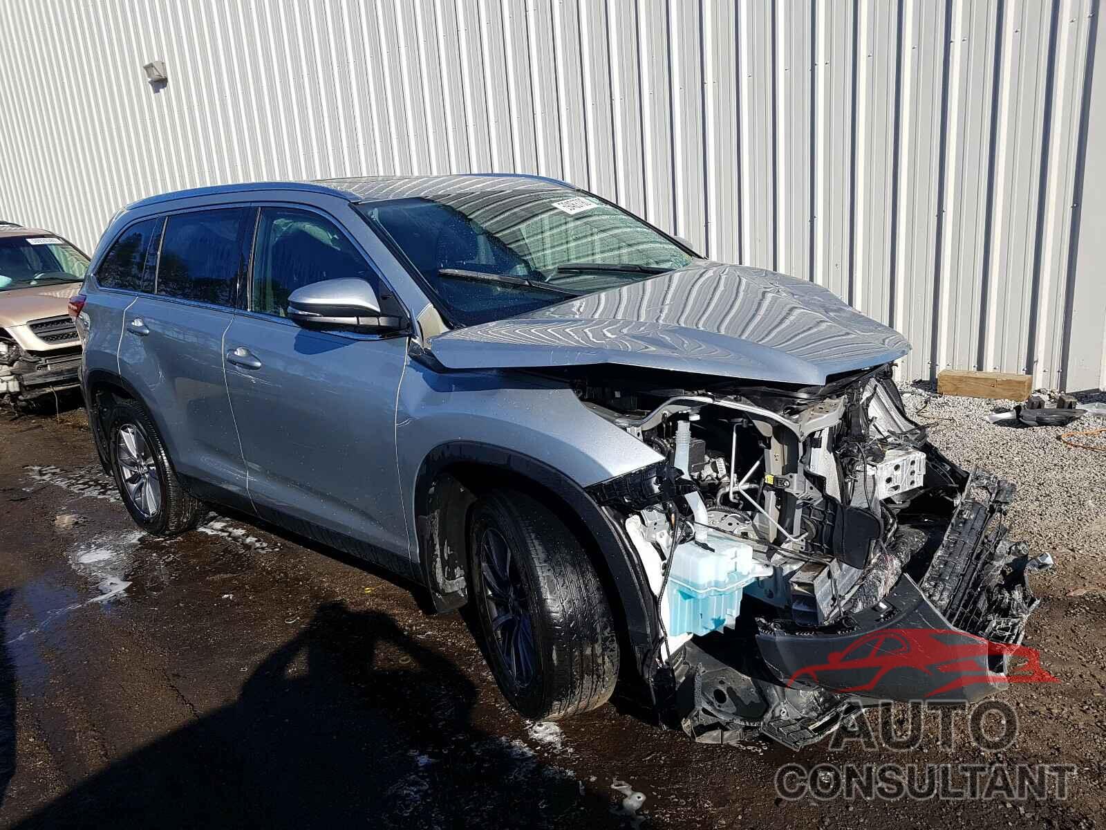 TOYOTA HIGHLANDER 2019 - 5TDJZRFH4KS937753