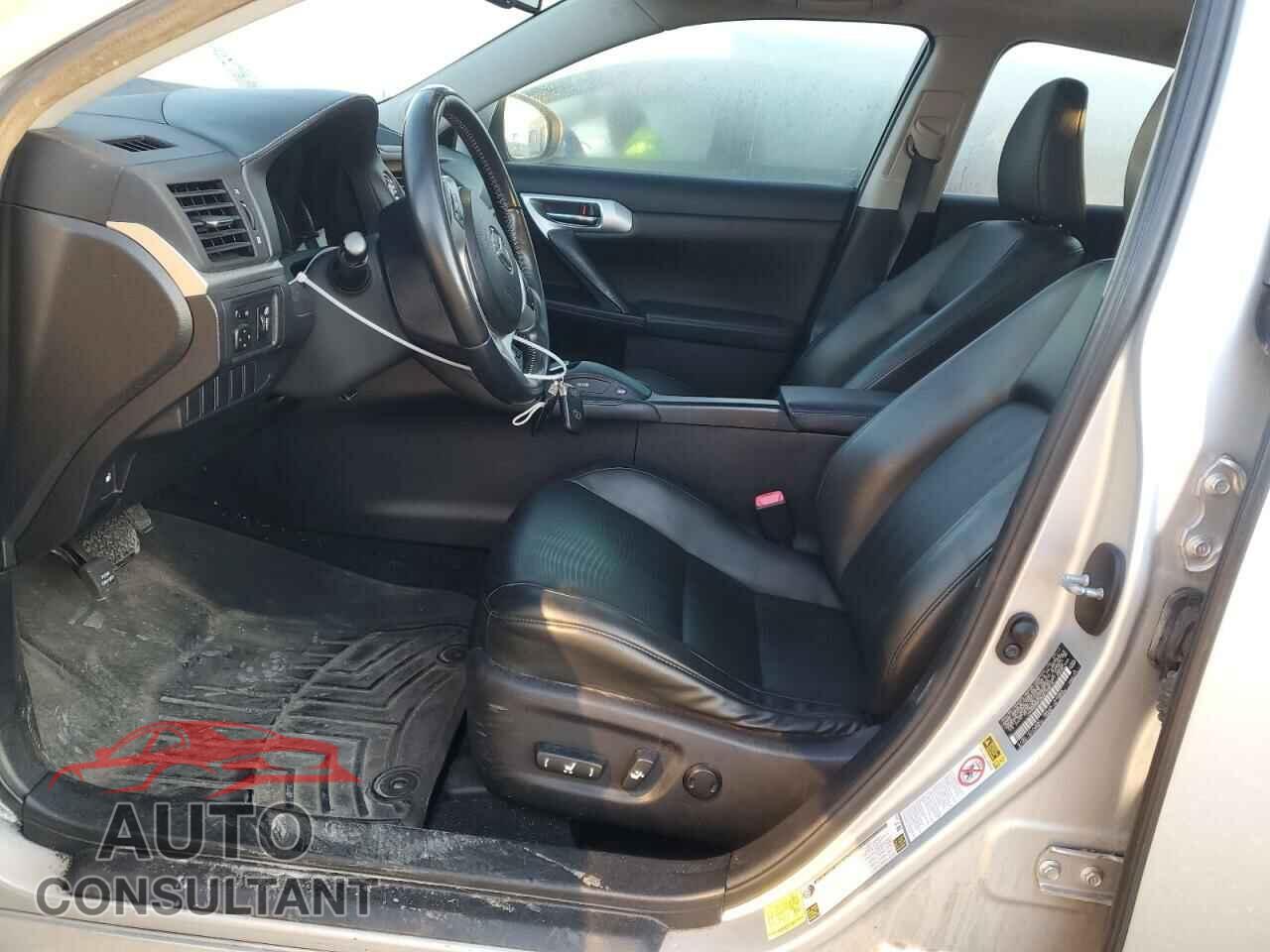 LEXUS CT 200 2012 - JTHKD5BH3C2115518