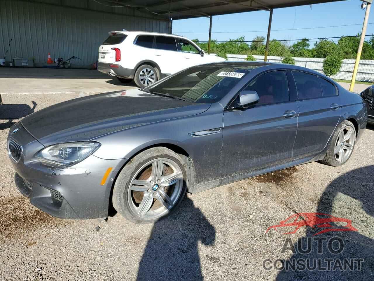 BMW 6 SERIES 2014 - WBA6B4C53ED371461