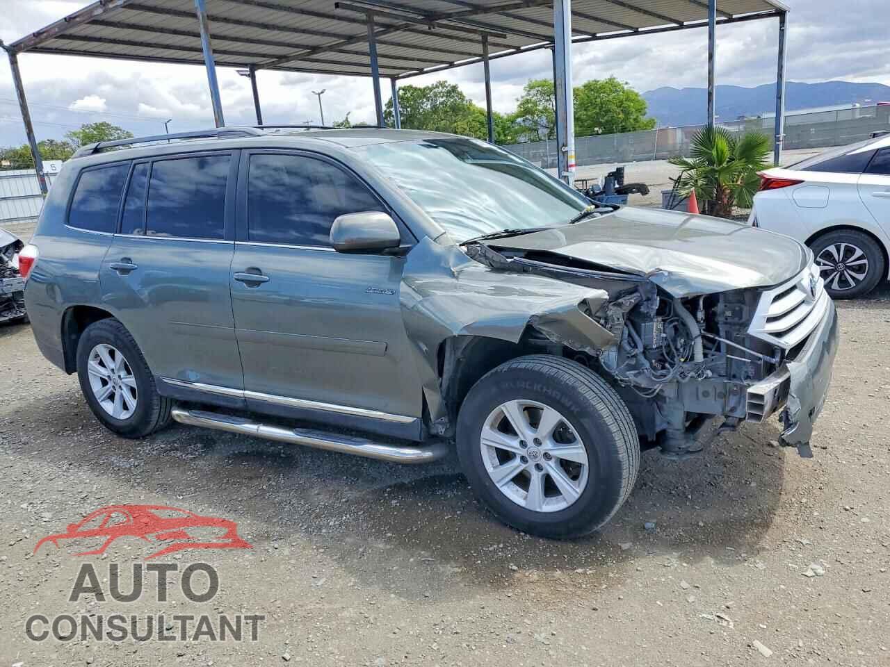 TOYOTA HIGHLANDER 2013 - 5TDZA3EH8DS038468