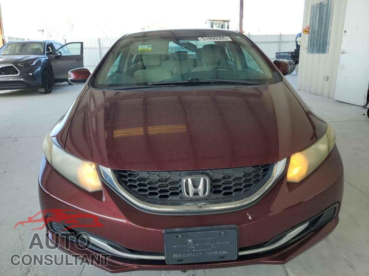 HONDA CIVIC 2013 - 19XFB2F52DE080143