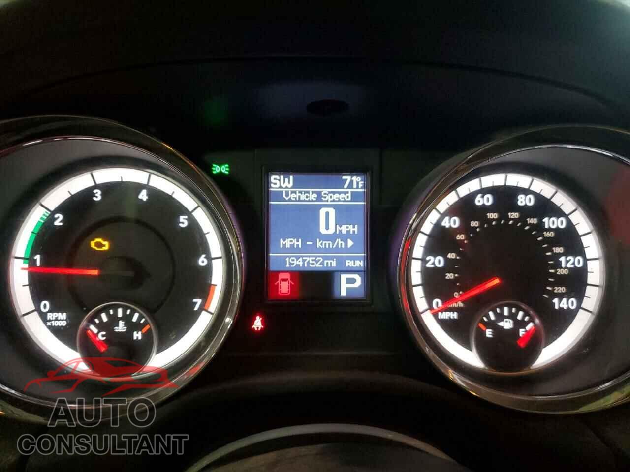 DODGE DURANGO 2013 - 1C4RDJDGXDC552778