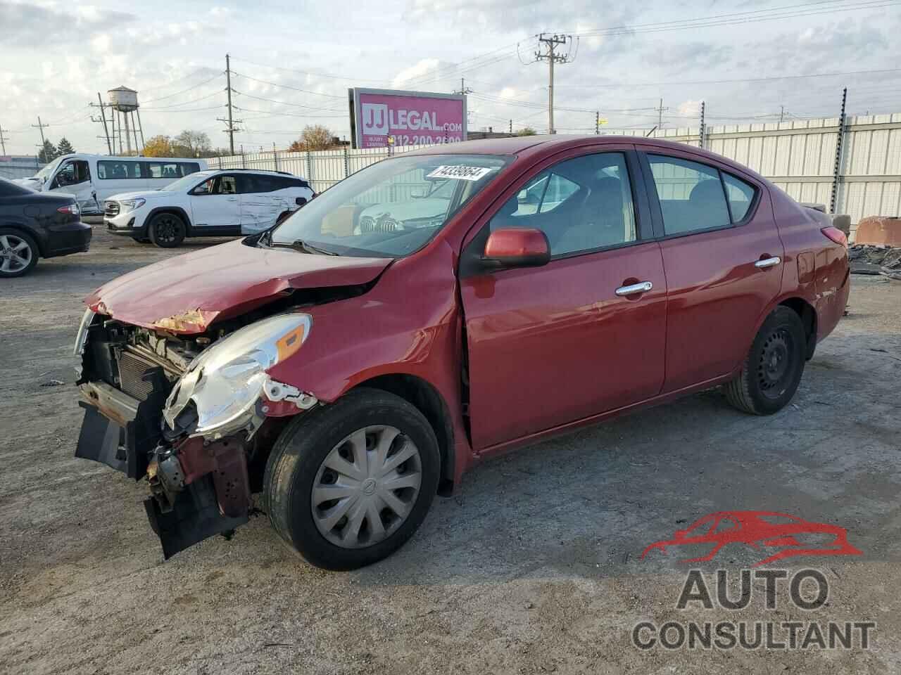 NISSAN VERSA 2014 - 3N1CN7AP2EK455146
