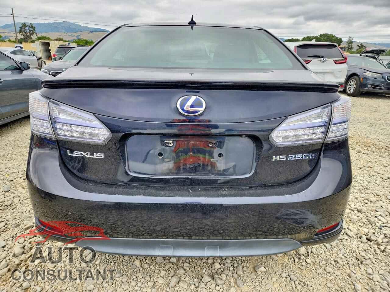 LEXUS HS 2010 - JTHBB1BAXA2015799