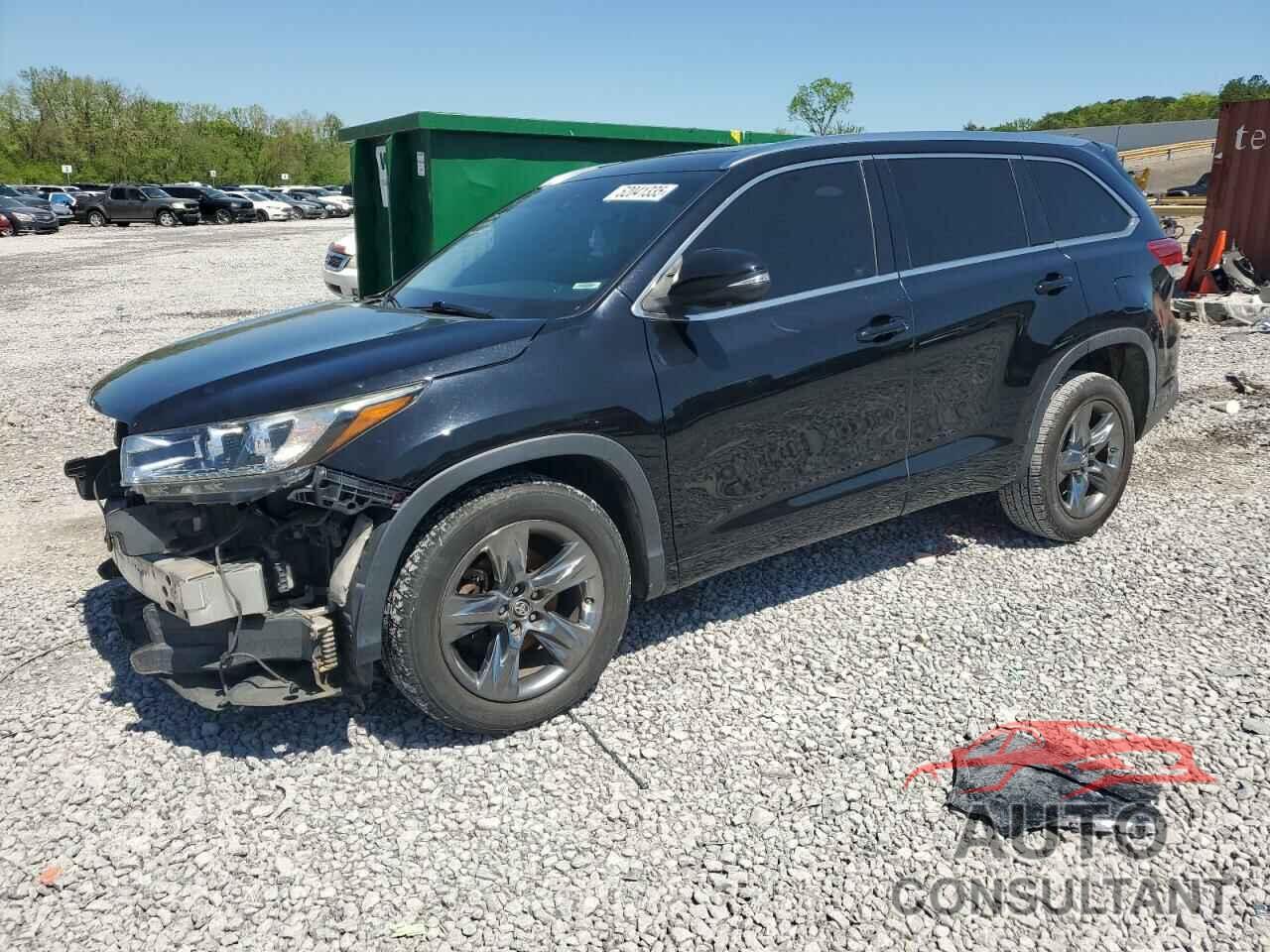 TOYOTA HIGHLANDER 2018 - 5TDYZRFH6JS248259