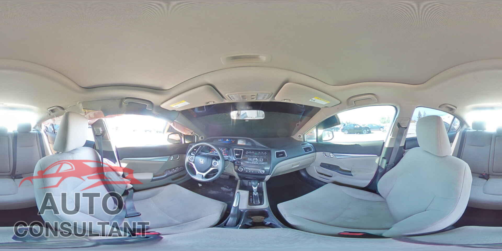 HONDA CIVIC 2013 - 19XFB2F89DE294508