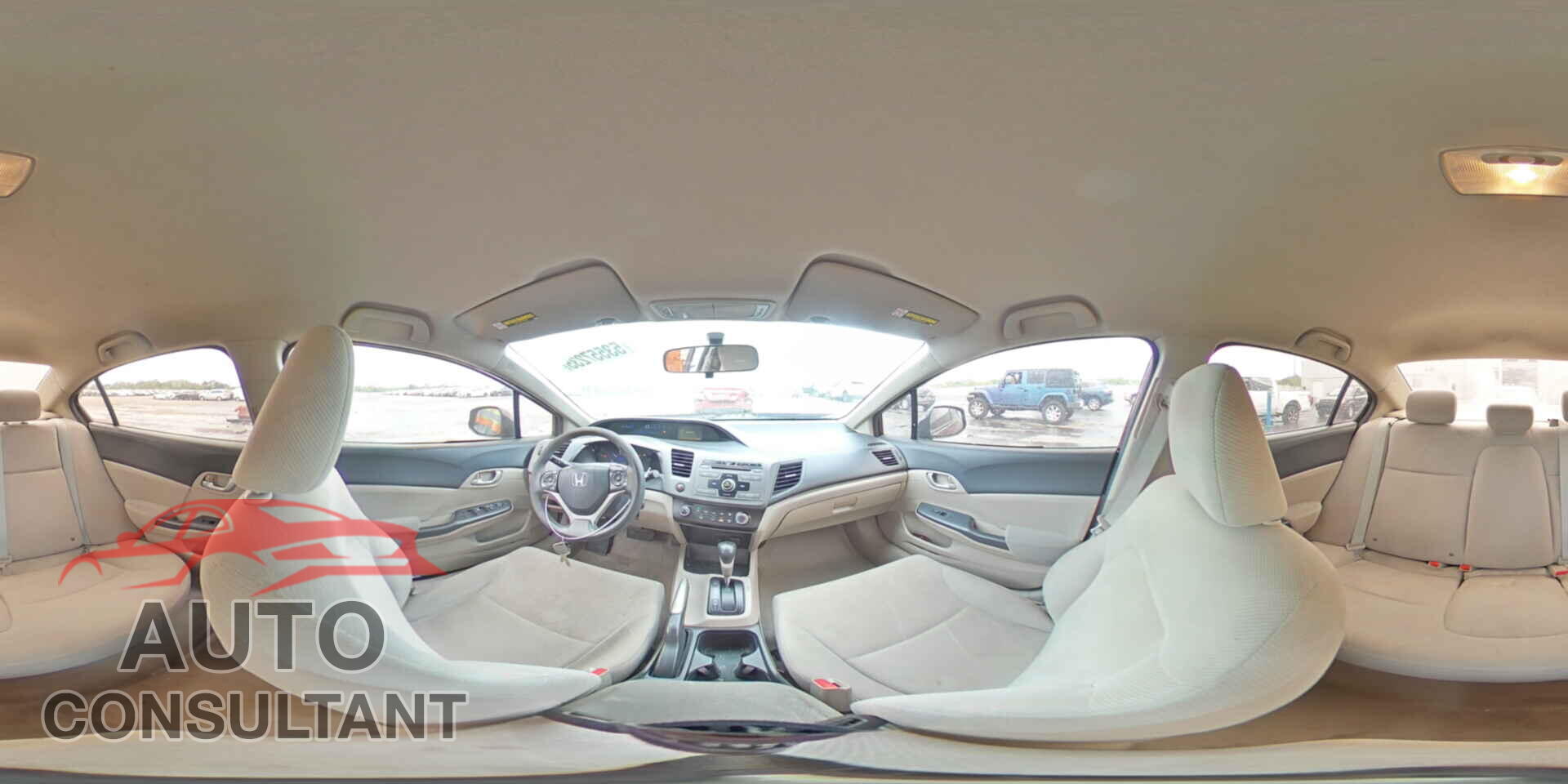 HONDA CIVIC 2012 - 19XFB2F50CE385932