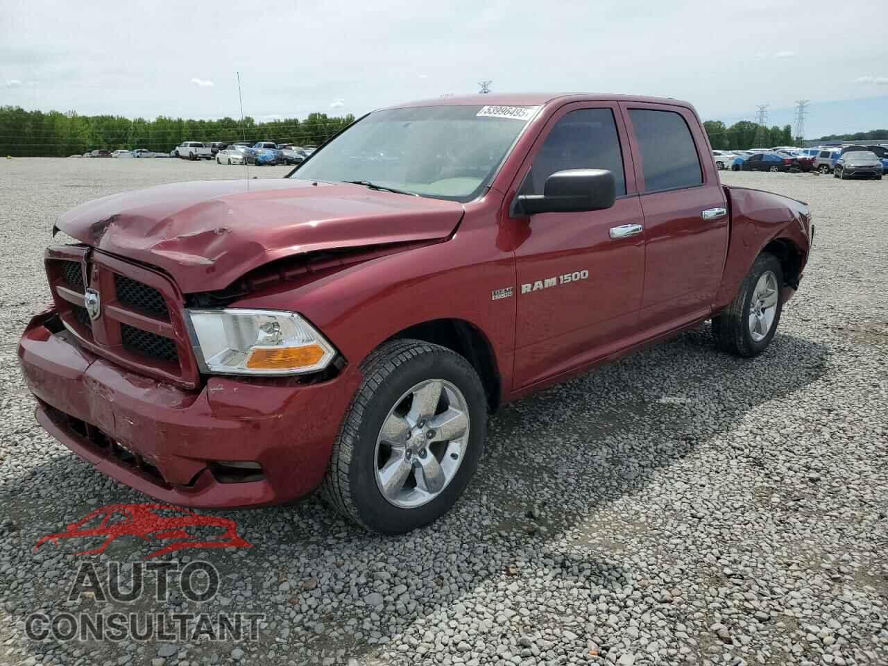 DODGE RAM 1500 2012 - 1C6RD6KT8CS193455