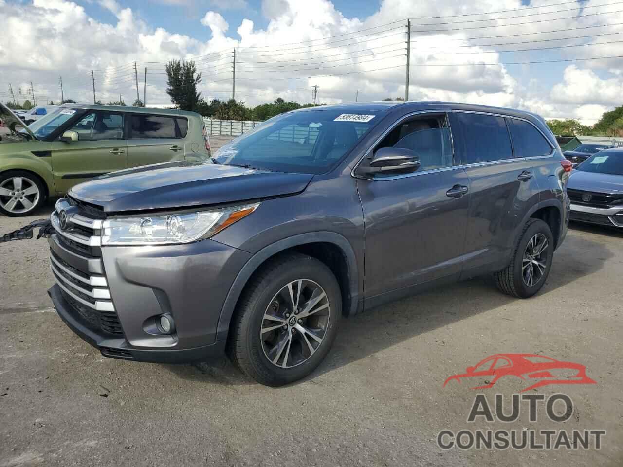 TOYOTA HIGHLANDER 2019 - 5TDZZRFH7KS341099